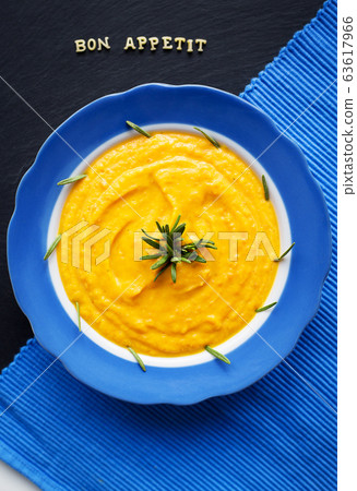 pumpkin soup in a plate pumpkin soup in a plate 63617966