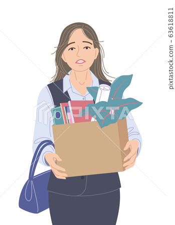 Woman dismissed from her Job. 63618811