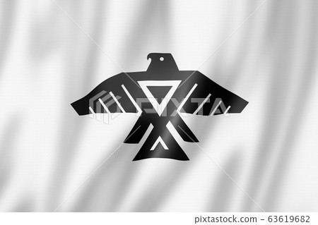 Anishinaabe people ethnic flag, Canada 63619682