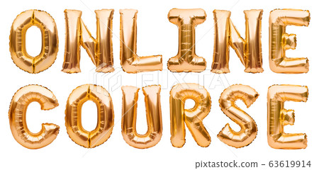 Golden words ONLINE COURSE made of inflatable Golden words ONLINE COURSE made of inflatable 63619914
