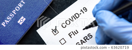 COVID-19 coronavirus pandemic and travel concept, COVID-19 coronavirus pandemic and travel concept, 63620719