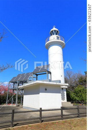 [茨城縣]大津海角燈塔，天氣晴朗 63621167