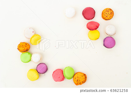 Fresh macaroon confection Fresh macaroon confection 63621258