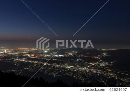 [福岡縣]福岡市夜景（米山yama望台） 63621697