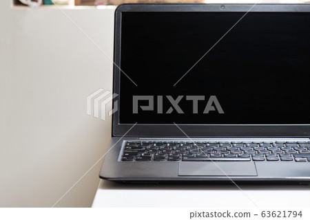 Black notebook. Coronavirus concept. Work from home concept 63621794