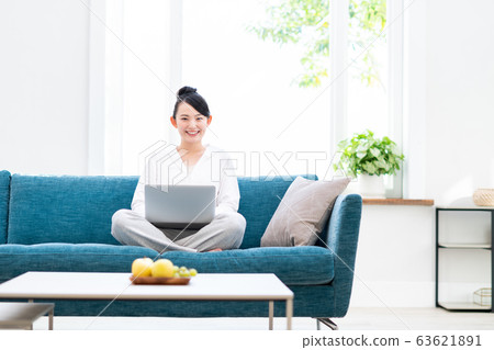 A young lady (personal computer) A young lady (personal computer) 63621891