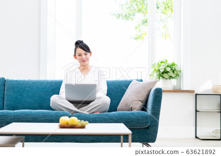 A young lady (personal computer) A young lady (personal computer) 63621892