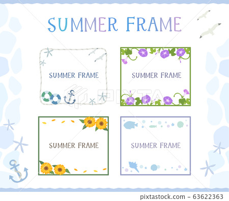 Summer, sea image design material Summer, sea image design material 63622363