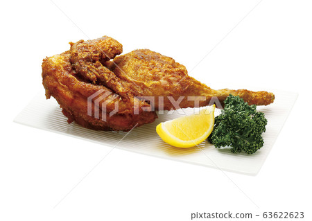Fried chicken half 10 (with pass) 63622623