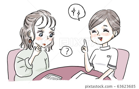 不相信輔導內容的婦女 63623685