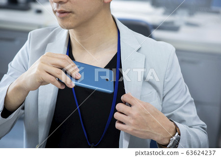 休閒商務智能手機智能手機走出內兜男士 63624237