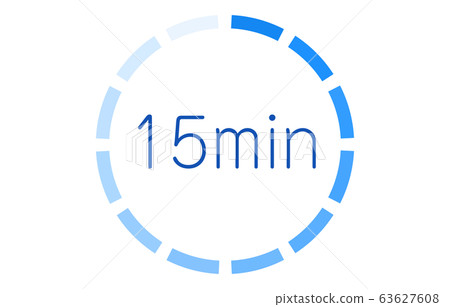 估計所需時間圖標矢量圖 估計所需時間圖標矢量圖 63627608