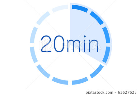 估計所需時間圖標矢量圖 63627623