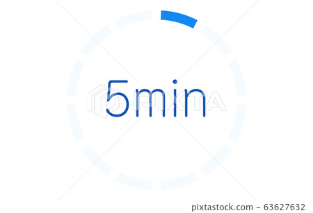 Estimated time required icon vector illustration Estimated time required icon vector illustration 63627632