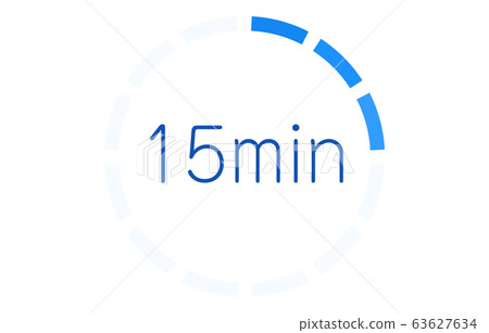 Estimated time required icon vector illustration Estimated time required icon vector illustration 63627634