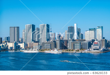 日本的東京城市景觀@奧運村景觀等= 2020年3月20日（火炬到達日本） 63628133