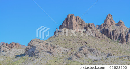 Black Mountain Range near Oatman Arizona USA Black Mountain Range near Oatman Arizona USA 63628300