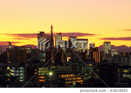 Nagoya city landscape 63628685