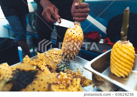 Clear water on the island,Bright blue sea and 63629236