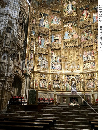Spain Toledo Toledo Cathedral Main Altar Spain Toledo Toledo Cathedral Main Altar 63629333