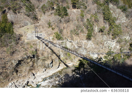 Kinu Kureiwa Large Suspension Bridge 63630818