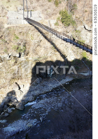 Kinu Kureiwa Large Suspension Bridge 63630819