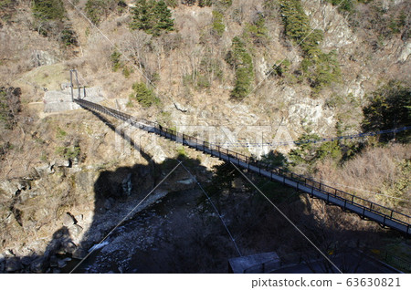 Kinu Kureiwa Large Suspension Bridge 63630821