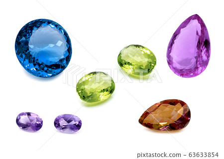 Precious and semiprecious gems 63633854