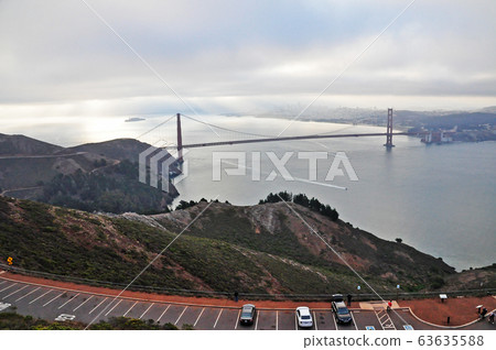 Golden Gate Bridge & Alcatraz Island Golden Gate Bridge & Alcatraz Island 63635588