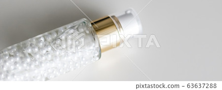 Serum gel or make-up primer in bottle, luxury skincare cosmetics and organic anti-aging product for health and beauty Serum gel or make-up primer in bottle, luxury skincare cosmetics and organic anti-aging product for health and beauty 63637288