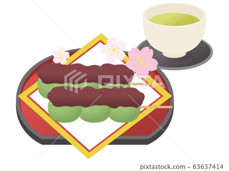 甲子園草餃子,茶和櫻花 甲子園草餃子,茶和櫻花 63637414