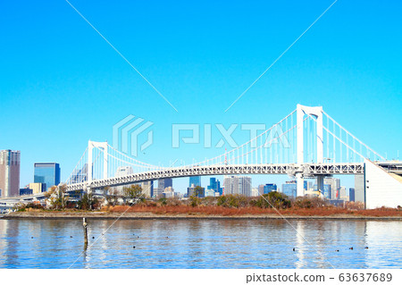 東京彩虹橋及其周圍的風景 東京彩虹橋及其周圍的風景 63637689