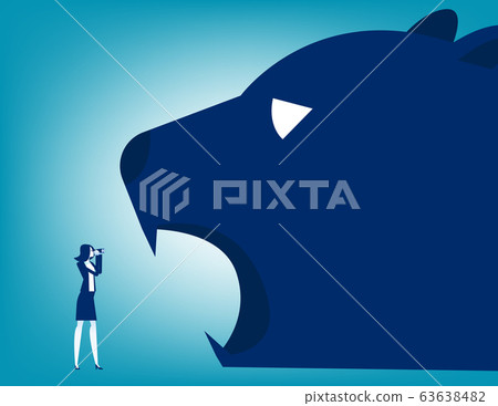 Looking bear market presents downtrend stock 63638482