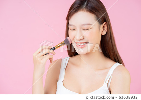 Beautiful woman, make up, skincare 63638932