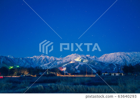 北阿爾卑斯山：白馬八方一號：拂曉前@北和郡郡白馬村 63640293