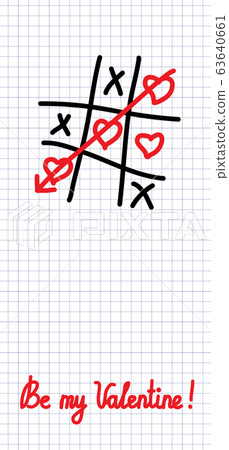 Tic-tac-toe love game Tic-tac-toe love game 63640661
