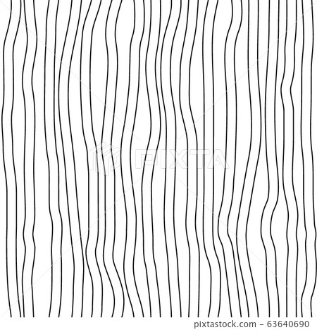 Hand drawn seamless striped pattern - Stock Illustration [63640690] - PIXTA