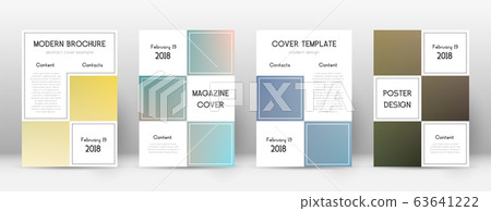 Flyer layout. Business enchanting template for Bro 63641222