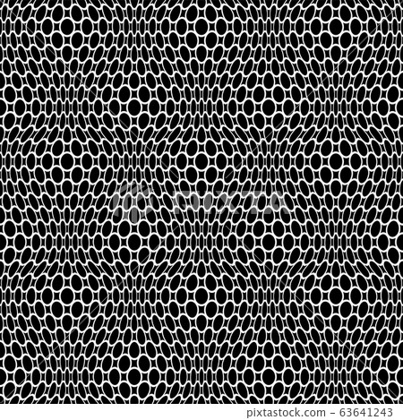 Abstract seamless lacy net pattern. Abstract seamless lacy net pattern. 63641243