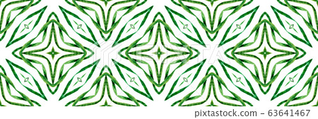 Arabesque green hand drawn design. Textile ready Arabesque green hand drawn design. Textile ready 63641467