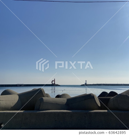 防波堤,海 防波堤,海 63642895