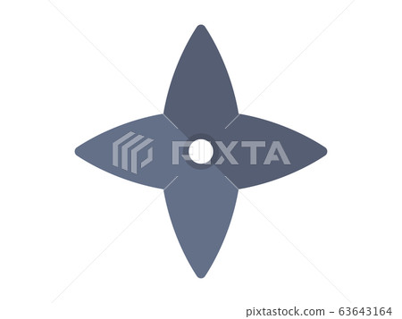 手裡劍的插圖 63643164