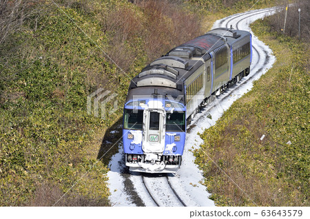 Ishikita Main Line Ikutahara-Kinka (Shin) JR Hokkaido Kiha 183 Series "Okhotsk" 63643579