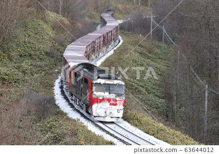 石北本線生田金華 新 Jr Freight Df0 4 Goryokaku 照片素材 圖片 圖庫