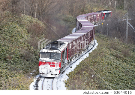 石北本線生田金華 新 Jr Freight Df0 4 Goryokaku 照片素材 圖片 圖庫