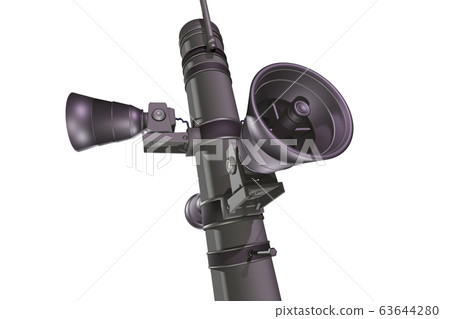 Disaster prevention broadcast image (transparent material) Disaster prevention broadcast image (transparent material) 63644280