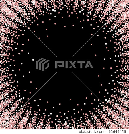 Pink gold glitter luxury sparkling confetti. Scatt 63644456