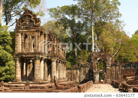 Priya Khan Priyakan Archaeological Site Ghajmar Angkor Wat Archaeological Site World Heritage Cambodia Semriad Priya Khan Priyakan Archaeological Site Ghajmar Angkor Wat Archaeological Site World Heritage Cambodia Semriad 63645177