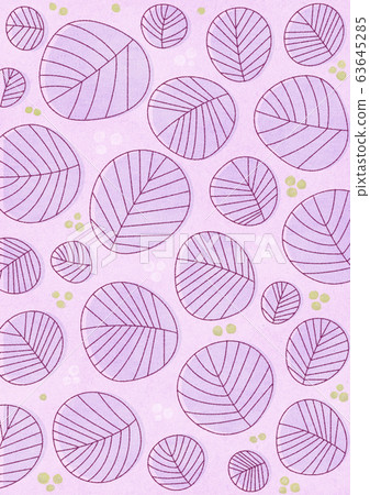 Adult cute leaf pattern 01 purple Adult cute leaf pattern 01 purple 63645285