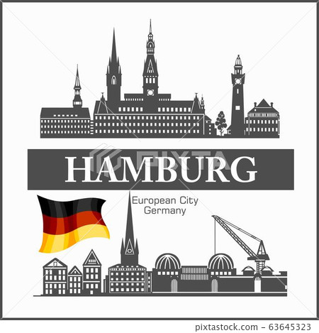 hamburg black and white